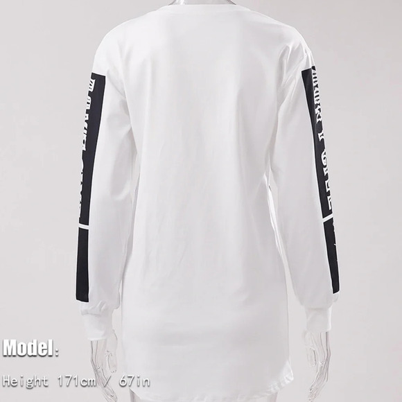 ❗Only 1 Left❗Graphic Long Sleeve Active Tee - Picture 3 of 5